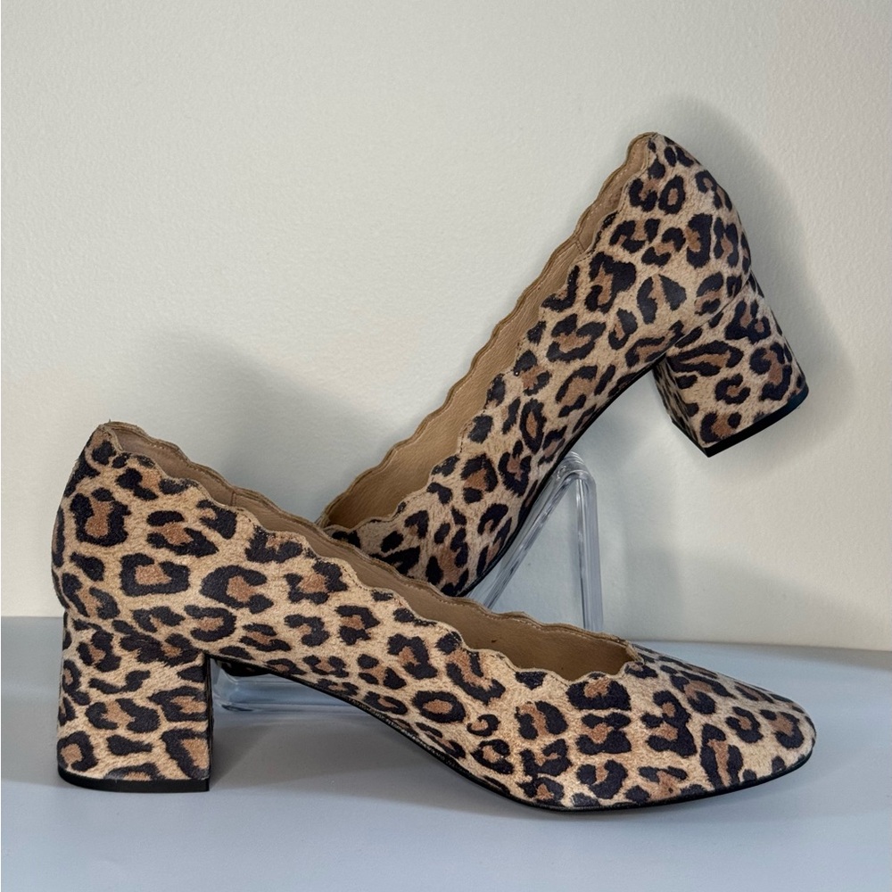 Patricia Green Leopard Print Heels